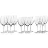 Spiegelau, Authentis, 12 pcs., Crystal, Set of glasses for red, white wine and champagne
