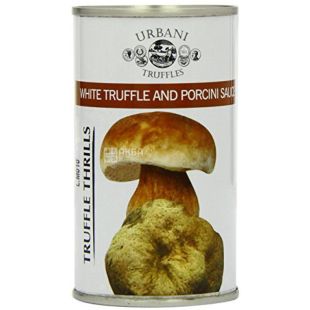 Urbani Tartufi, Соус из белых грибов и трюфелей Бьянкетто, 180 г