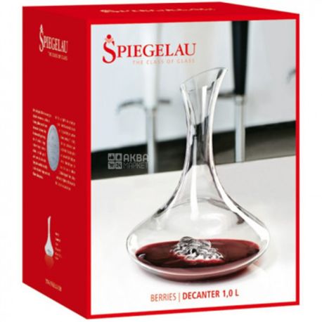 Spiegelau, Berries, 1 шт., Декантер хрустальное стекло, прозрачный, 1,0 л