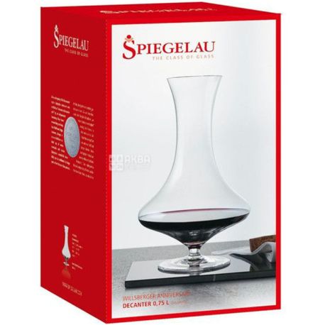 Spiegelau, Willsberger Anniversary, 1 шт., Декантер хрустальное стекло, прозрачный, 0,75 л