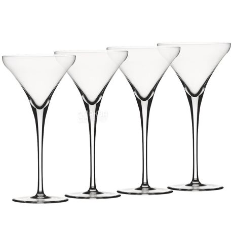 Spiegelau, Willsberger Anniversary Collection, 4 pcs, Martini Glass Set, Crystal Glass, 0.260 L