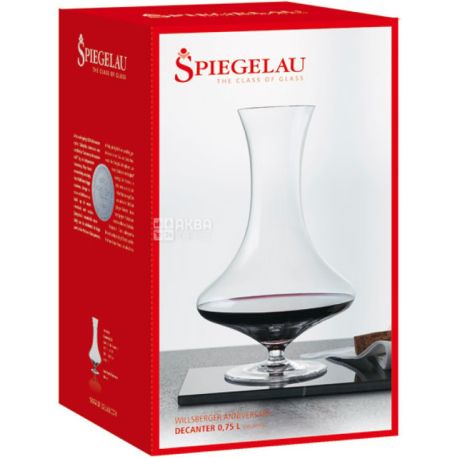 Spiegelau, Willsberger Anniversary, 1 шт., Декантер, хрустальное стекло, прозрачный, 1 л