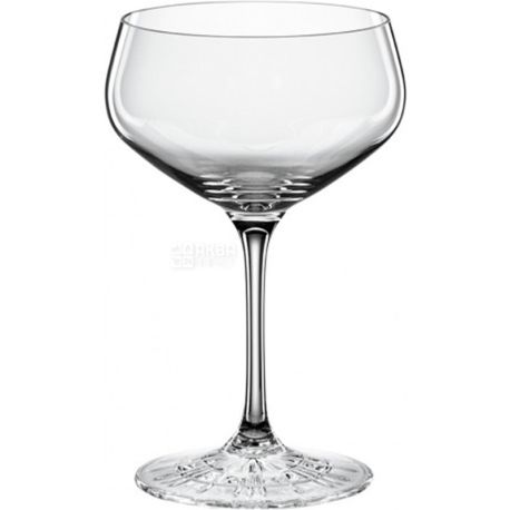 Spiegelau, Perfect ServeCollection, 4 Pieces, Cocktail Glass Set, Crystal Glass, 0.235 L