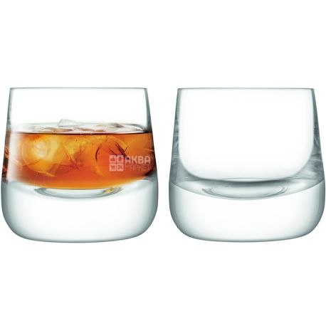 LSA international, Bar Culture, 2 шт, Келих для віскі, кристаллин, прозорі, 220 мл