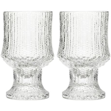 Iittala, Ultima Thule, 2 шт, Набор бокалов для красного вина, стеклянный, прозрачный, 230 мл