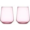 Iittala, Essence, 2 шт, Стакан, скляний, блідо-рожевий, 350 мл