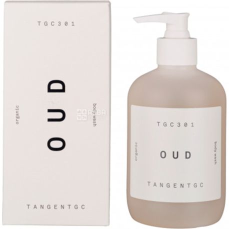 Tangent Garment Care, Oud, 350 ml, Shower Gel, with Almond Oil