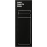 Kinto, Travel Tumbler, 500 мл, Термокружка из нержавеющей стали, черная