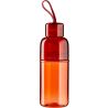 Kinto, Workout Bottle, 480 мл, Бутылка для воды с силиконовым ремешком, красная, пластик