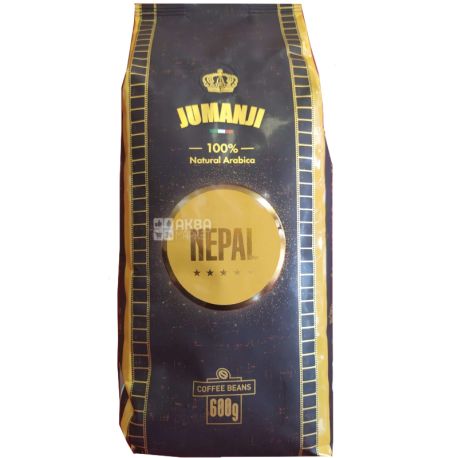 Jumanji, Nepal, 600 г, Кофе Джуманджи средней обжарки, в зернах