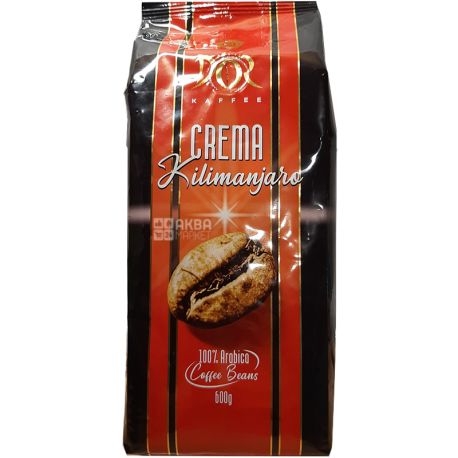 Cafe D'or Crema, Kilimanjaro, 600 г, Кофе Дор средней обжарки, в зернах
