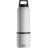 Sigg, Hot & Cold, 1 шт., Термос из нержавеющей стали, белый, 750 мл