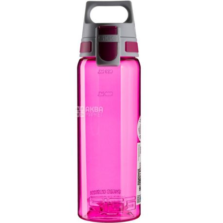 Sigg, Total, Berry, 600 мл, Бутылка для воды, розовая, пластик