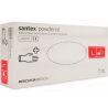 Mercator Medical Santex Powdered, 100 шт., Рукавички медичні латексні, нестерильні, припудрені , розмір L, білі