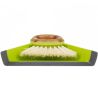 Full Circle, Kitchen Brush and Dustpan, Plastic, Bamboo, Green