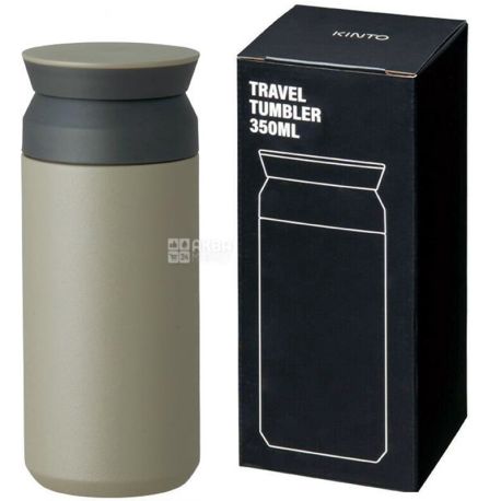 Kinto, Travel Tumbler, 350 мл, Термокружка, хаки