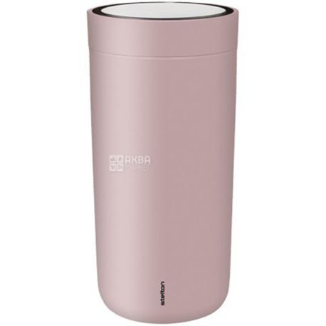Stelton, To Go Click, 0.4 L, Thermo Cup, Steel, Lavender