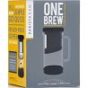 Barista & Co, One Brew, 350 мл, Заварник для кави, скляний, чорний