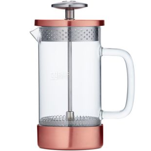 Barista & Co, Френч-пресс, медный, стекло, нержавеющая сталь, 1000 мл