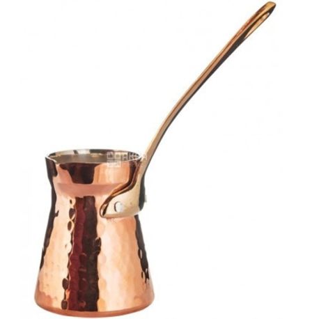 Select Home, 170 ml, Copper Cezve, Silver Plated
