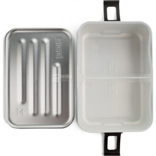 Sigg, Ланч-бокс, алюминиевый, маленький, 17 x 11,7 x  6 см