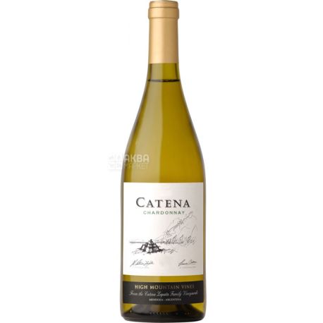 Catena Zapata, Catena Chardonnay, 0,75 л, Вино белое сухое