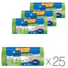 Freken Bock, 30 pcs., Packaging 25 pcs., Garbage bags, with handles, 35 l