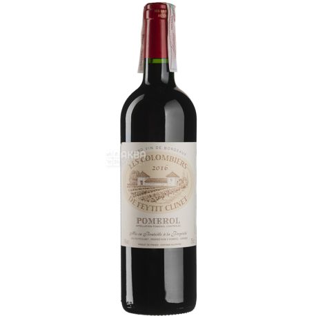 Les Colombiers de Feytit Clinet, Pomerol, 0,75 л, Вино красное сухое