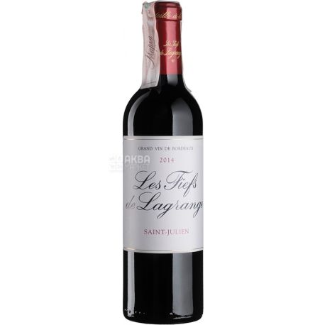 Chateau Lagrange, Les Fiefs de Lagrange, 0,375 л, Вино червоне сухе