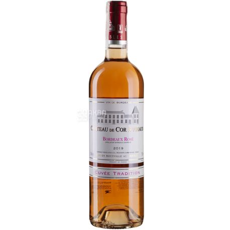 Chateau De Cor Bugeaud, Rose, 0.75 L, Dry Rose Wine
