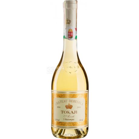 Chateau Dereszla, Tokaji Aszu 5 Puttonyos, 0,5 л, Вино белое сладкое