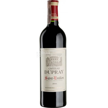 Chateau Dupray, 0.75 L, Dry red wine