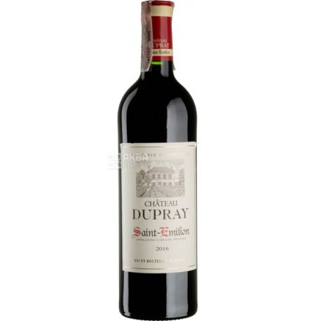 Chateau Dupray, 0,75 л, Вино червоне сухе