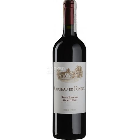 Chateau Fonbel, 0,75 л, Вино червоне сухе