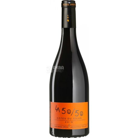 Domaine Anne Gros et Jean Paul Tollot, La 50/50, 0,75 л, Вино червоне сухе