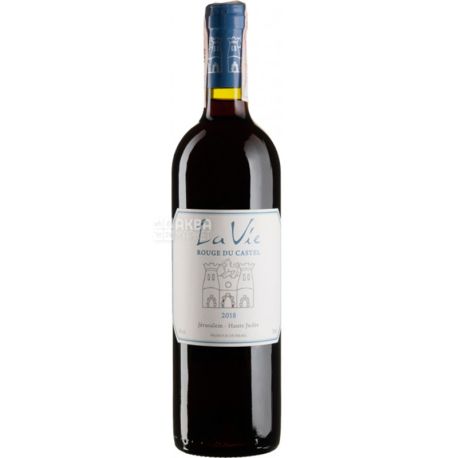 Domaine du Castel, La Vie Rouge du Castel, 0,75 л, Вино красное сухое