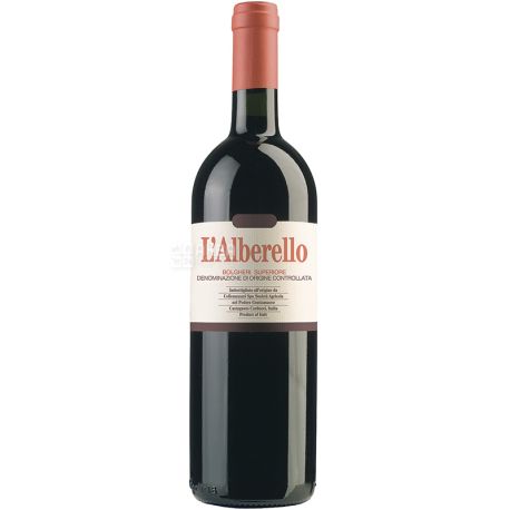 Grattamacco, L'Alberello, 0,75 л, Вино красное сухое