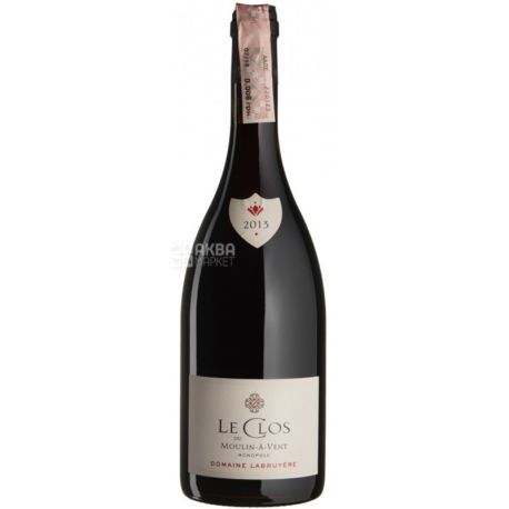 Domaine Labruyere, Le Clos Du Moulin-A-Vent, 0,75 л, Вино красное сухое