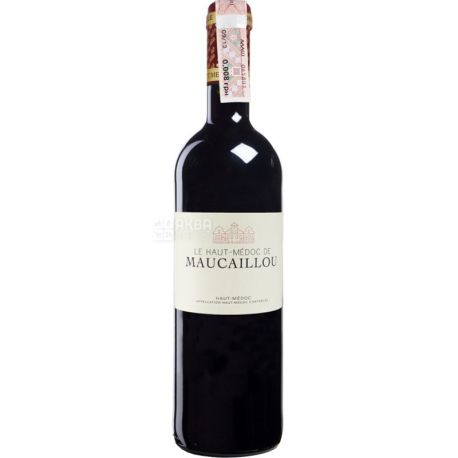 Chateau Maucaillou, Le Haut Medoc de Maucaillou, 0,75 л, Вино красное сухое