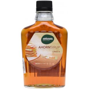  Naturata, Ahornsirup, 250 г, Натурата, Сироп кленовий, клас А, органічний