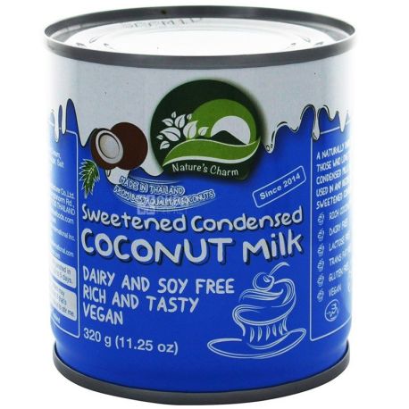 Nature's Charm, 320 g, Coconut Condensed Milk, Sugar, 12.5%