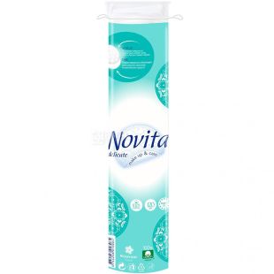 Novita Delicate, 120 шт, Ватные диски