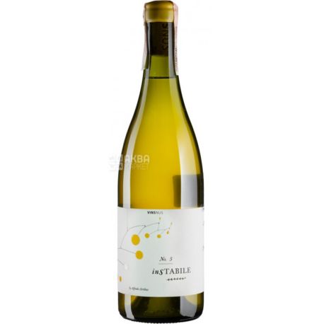 Vins Nus, InStabile №5 In Albis, 0,75 л, Вино белое сухое