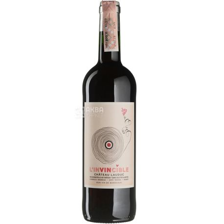 Chateau Lauduc, Invincible, 0,75 л, Вино красное сухое