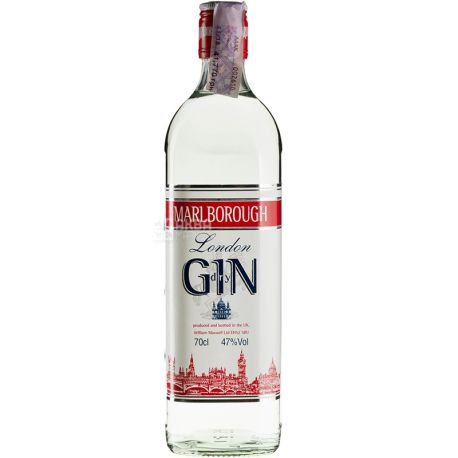 Marlborough, London Gin, 0,7 л, Джин