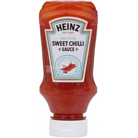 Heinz, Sweet chilli, 220 мл, Соус Хайнц, Сладкий чили, ПЭТ