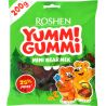 Roshen, Yummi Gummi Mini Bear Mix, 200 г, Желейные конфеты, с фруктовым соком