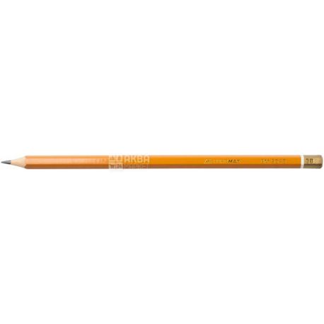 Buromax Professional 3 B, 12 шт, Карандаш графитный, 178 мм