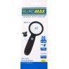 Buromax, Лупа пластикова, з підсвічуванням, 3х/d60, чорна