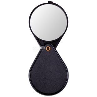 Buromax, Лупа пластиковая, складная, карманная, 4х/d50